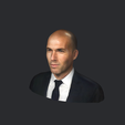 model-1.png Zinedine Zidane-bust/head/face ready for 3d printing