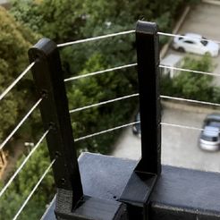4c2635d7-d9c3-4963-b469-4b6b93e961e6.JPEG Бесплатный 3D файл ОТПУГИВАТЕЛЬ ВОРОН И ПТИЦ ДЛЯ БАЛКОННЫХ ПЕРИЛ・Шаблон для 3D-печати для загрузки