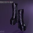 unvtitfaehhjled.jpg Zapatos y botas Monster High
