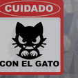 cartel-gato-3.png Beware of the cat sign