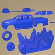 d16_007.png Toyota Hilux Double Cab Revo 2018 PRINTABLE CAR IN SEPARATE PARTS