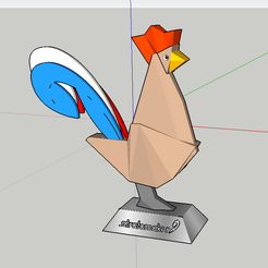 2018-01-01_14h50_55.png Fichier STL gratuit coq ( concours #STRATOMAKER)・Design pour imprimante 3D à télécharger