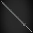 DragonSlayerSwordLateralBase.jpg Berserk Guts Dragon Slayer Sword for Cosplay