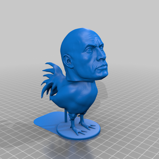 RockCock (Rooster) 3D model
