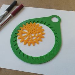 IMG_20191022_143834.jpg Fichier STL gratuit SPIROGRAPH・Modèle à télécharger et à imprimer en 3D