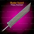 2.jpg Buster Sword From Final Fantasy VII Remake - Fan Art 3D print model