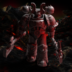 free-berzerker-1.png Free STL file FREE Blood God Berzerker・3D printing template to download