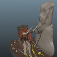 4.png Elden Ring: Malenia sitting on the chair diorama