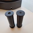 Complete-Side-by-Side-2.jpg Secondary Filament Spool Holder for Ender 3 S1 & S1 Pro - Replica with Bearings