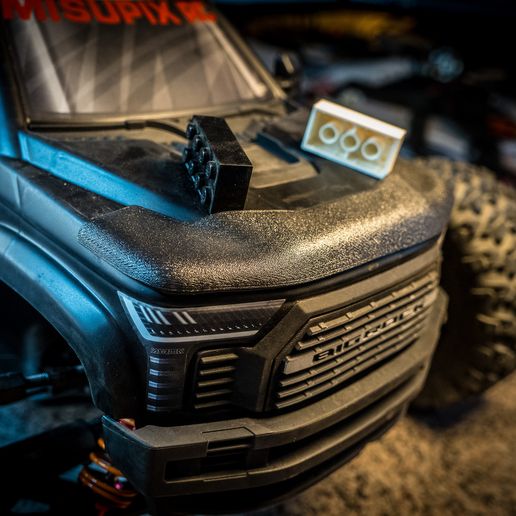 アーマー ビックロック 3s 🪨 Frontbody protection for Arrma