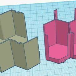 Terraforming_Mars_-_4_Slot_-_Tile_Holder.jpg Fichier 3D gratuit Terraforming Mars - 4 fentes - Hexagone en carton - Porte-carreaux avec couvercle・Objet pour imprimante 3D à télécharger