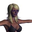 3.jpg Woman in bikini Rigged game character Low-poly model