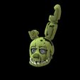 E1_Springtrap_Head.5174.jpg FNAF Springtrap Полная носимая голова для 3D-печати