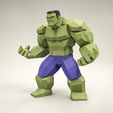 Халк.jpg Hulk low poly