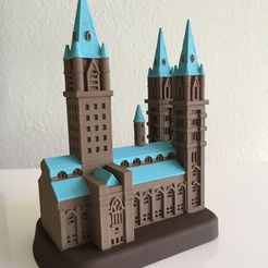 castlepic1.jpg Free 3D file Hogwarts Castle - East Wing, Section 1・3D printer design to download