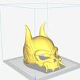 25.JPG Oni Skull Mask - Hannya Mask-Devil Mask For cosplay 3D print model