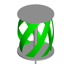 2.png 3D-Datei Vertikalachsen-Windkraftanlage kostenlos・3D-druckbares Design zum herunterladen