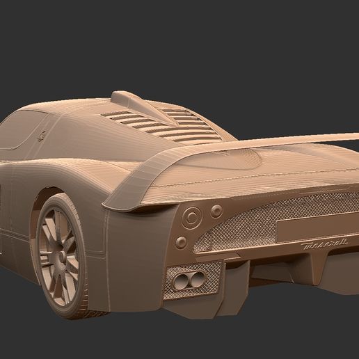 🚗 Maserati MC12 - Limited Edition GT1 Legend High-Detail 3D Model