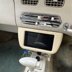 Front-one.jpg Nissan Figaro Pioneer Stereo Surround