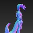 Anthropomorphic-Cobra-5.jpg Anthropomorphic Cobra Warrior Snake Man 3D Print File