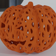6.png Organic Pumpkin lamp cover