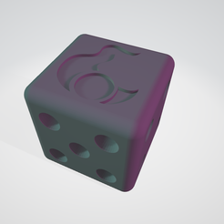 Screenshot-2022-09-24-012735.png Free STL file Changer Of Ways Dice・Template to download and 3D print, Dice_Guy