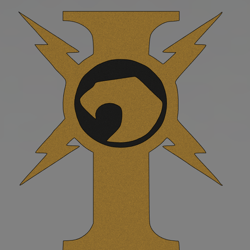 warhammer 40k custodes icon 3D model