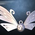 winxBloomEnchantixWing.jpg Free STL file Winx Club Bloom Enchantix Christmas Ornament・3D printable model to download