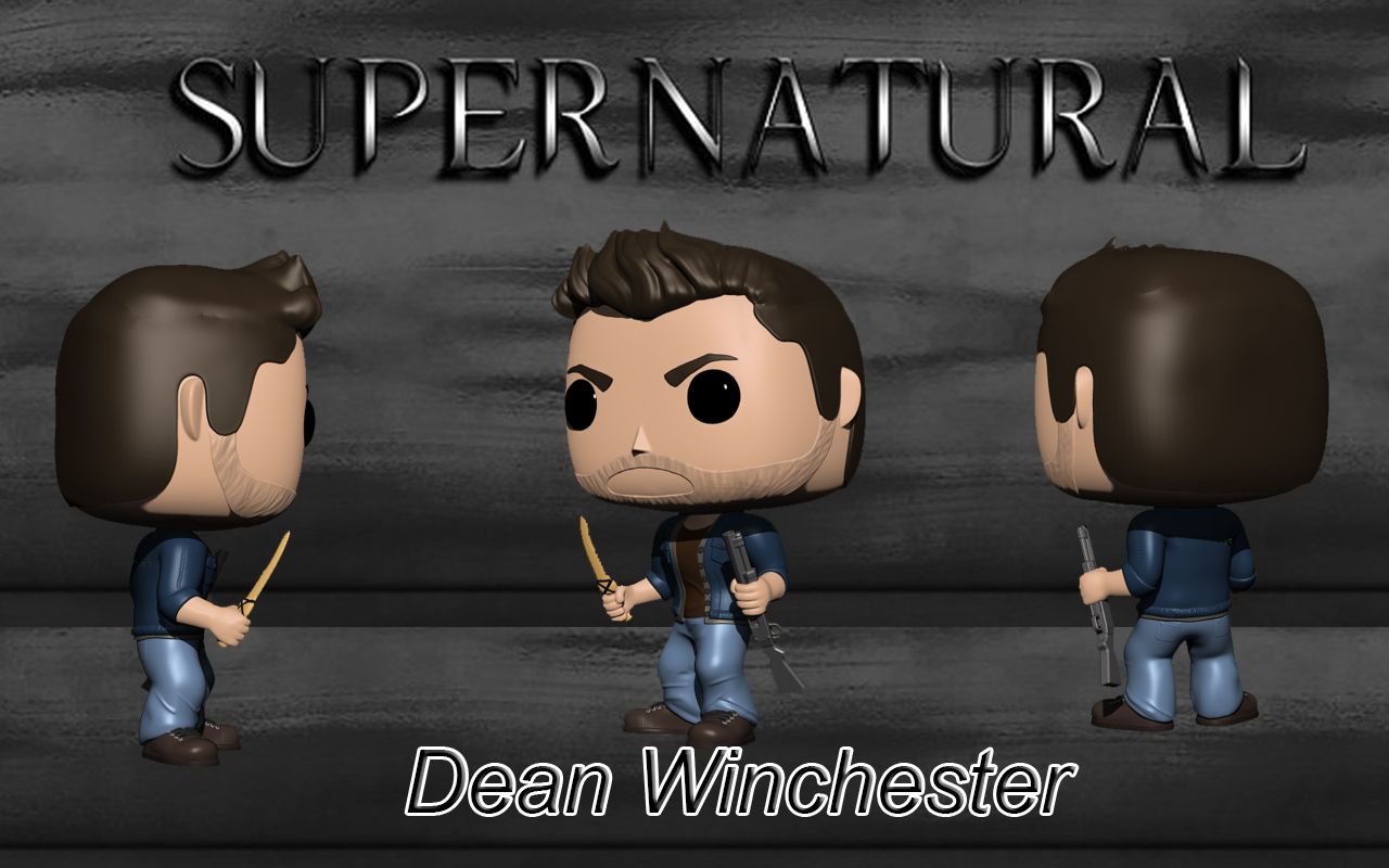 STL file Dean Winchester・3D print model to download・Cults