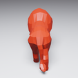 LowPolyLion-render-rear.png Low Poly Lion