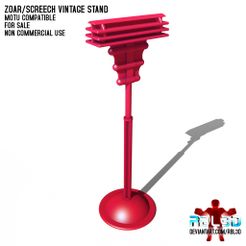 RBL3D_zoar_stand1.jpg Fichier OBJ Stand Zoar/Screech (Motu Vintage)・Plan imprimable en 3D à télécharger