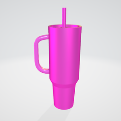 3D model Stanley Quencher Tumbler VR / AR / low-poly