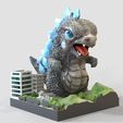 Chibi-Godzilla.732.jpg GODZILLA -CHIBI VERSION -FANART- tokusatsu CARICATURE -3D PRINT MODEL