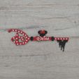 MINNIE.jpg PACK OF 17 DISNEY KEYS