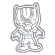 Black-Panther-Funko.png Black Panther Ausstechform (Premium)