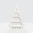 Wall-Display-1.png 3D Imprimible Árbol de Navidad Estante Decoración Set,Festivo Pared Mostrar STL y OBJ Archivos,Holiday Ornamento Estante Diseño,Navidad Decoración del Hogar 3D Imprimir