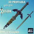 Cover.jpg Master Sword - Zelda Tears of the Kingdom - Decayed and Fused - Life Size