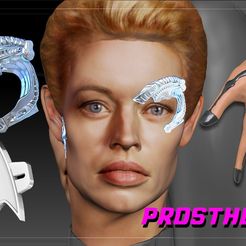 Cover.jpg Archivo 3D Siete de Nueve Stark Trek Implantes Borg・Modelo para descargar e imprimir en 3D