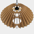 Modelo-4-1.png CEILING LIGHT LAMP 3D PRINT AND LASER CUT FILES MODEL 4
