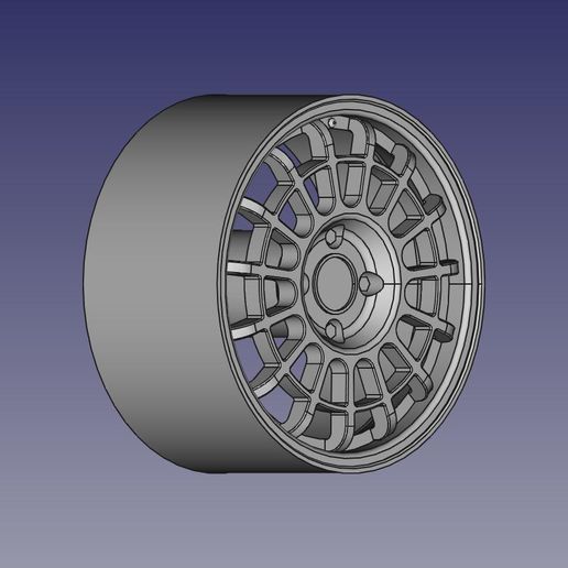 🛞 Mugen M12 18 inch 1:18 rim・ STL File for 3D printing・Cults