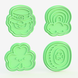 St. Patrick's Day2.png St.Patrick 's Day cookie cutter set of 8