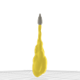 Action Figure explosion flame Effect part 3 w missle (5)2.png -AFEF03- Action Figure explosion flame effect 03 with missile smoke 3D print Files