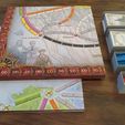 979ac619-667c-41cc-af92-d879ffc2b5e6.JPG Ticket To Ride Insert Organizer (With 1910 & UK Expansions)