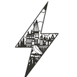 hogwarts1toCults.png Archivo STL Hogwarts through lightning・Objeto de impresión 3D para descargar