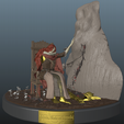 8.png Elden Ring: Malenia sitting on the chair diorama