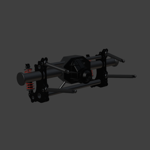 🔗 1/25 4 link drag rear end・ STL File for 3D printing・Cults