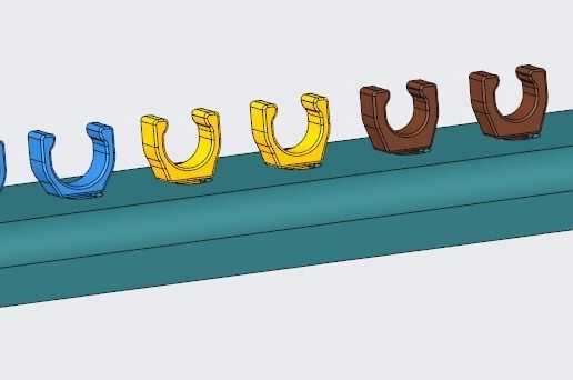 🔌 Cable holder・ STL File for 3D printing・Cults