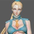 11.jpg CAMMY STREET FIGHTER GAME CHARACTER SEXY GIRL ANIME WOMAN 3D print model