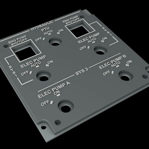 hydraulic1.jpg EMBRAER E1 OVERHEAD - PANEL HIDRÁULICO
