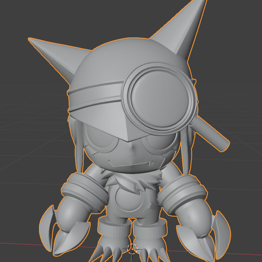 Gatchmon - Digimon 3D model